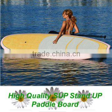 10'6" bamboo Paddle SUP Board