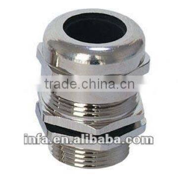 metal brass compression cable gland multi-hole stuffing connector