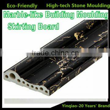 Eco Nano Microcrystalline Materials Artificial Marble Stone Skirting Moulding