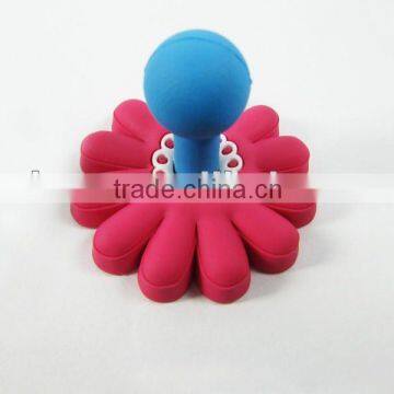 Plastic flower shape hook