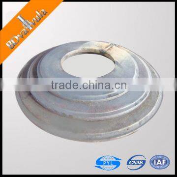 pipe pile end plate blank