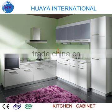 modern style white high gloss mdf kitchen cabinet