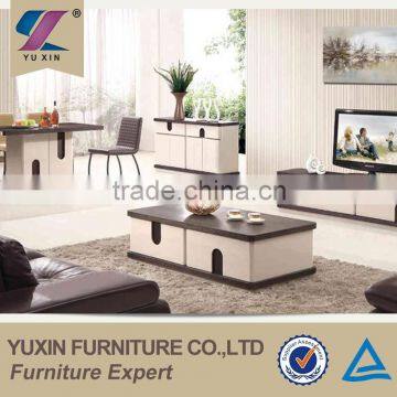 household wooden modern tv stand with table sideboard