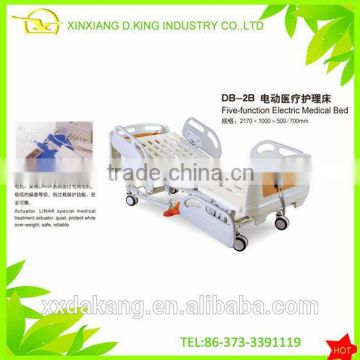 five function electric medical bed with linak actuator