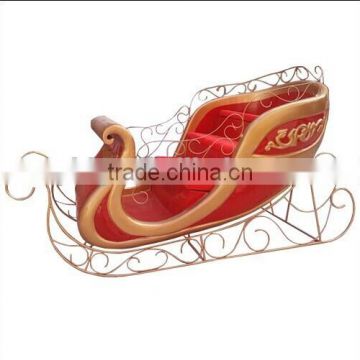 fiberglass decoration Christmas Santa Sleigh