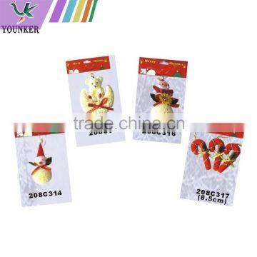 2015 New Design Christmas Pine Cone Hanging Decoration Set photo-3