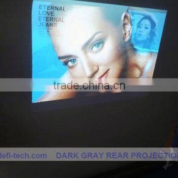 LOW-COST, Interactive touch foil film/ transparent grey rear projection film