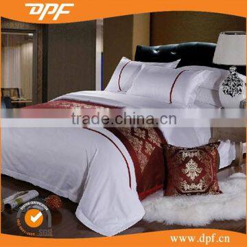 New Embroider Bed Sheet Design With Different Design Bed Runner For Luxury Hotel