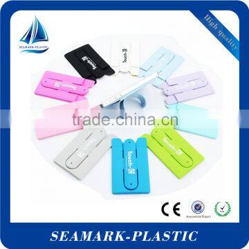 2016 custom made self-adhesive mobile phone display stand for mobile accessories