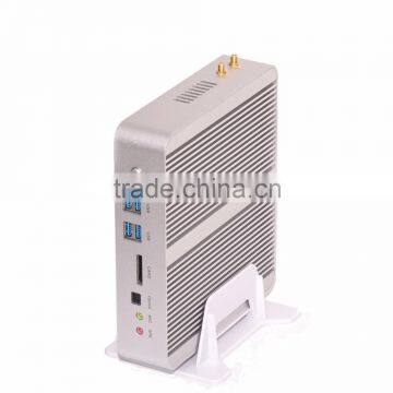 Fanless PC Intel Core i5 5200U 2.2G 12V HD5500 GPU i5 Good Computers Linux Server WiFi HDMI Support HD 4K Resolution photo-2