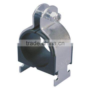 Concrete pump pipe clamp