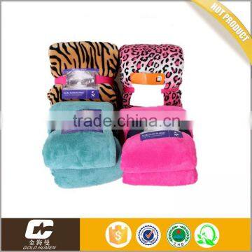 Animals Pattern Printing King Queen Full Micro Fleece Flannel Fleece Blanket photo-5