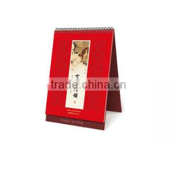 Exquisite Cloth Frame Openwork Carving Desk Calendar photo-4