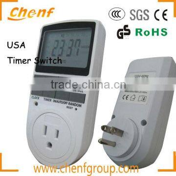 Top Sale USA style 24 hours programmable mechanical timer switch