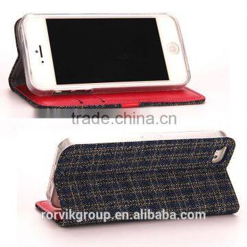 New Product For Apple IPhone5 Leather Cases, Flip Leather Case for IPhone5 With Card Slot photo-5
