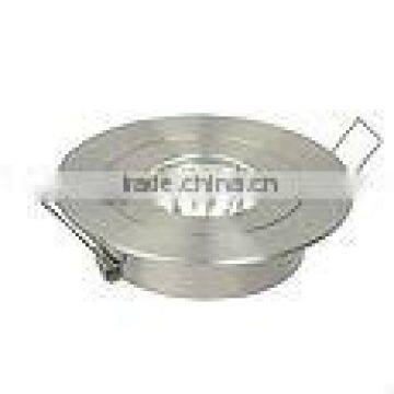 Stainless steel wax moulding casting body IP20 modern crystal flower ceiling light
