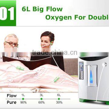 110W AC 100-240V DC 12V Home Car high output oxygen concentrator oxygen concentrator compressor oxygen concentrator zeolite siev