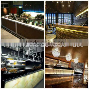 2015 commercial good quality luxury design coffee bar design