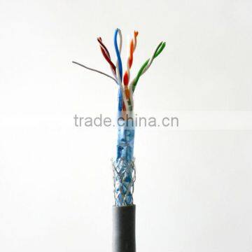 steel tape armored FTP cat5e 4pr 24awg lan cable