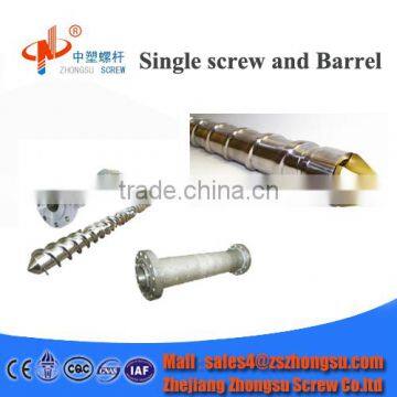 Screw and Barrel for Rubber Machine design for shunt type