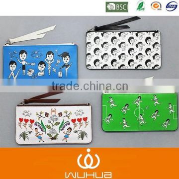 football flower print unusual pencil cases