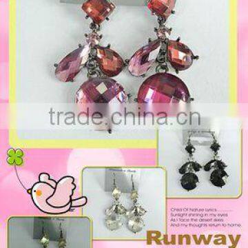2013 new design bead jhumka earring model