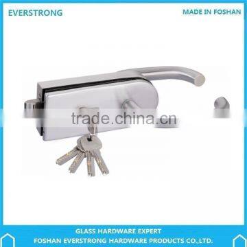 Everstrong ST-G011 single glass door lock with rotatable handle