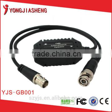 High Performance Coaxial Balun CCTV Video anit-interference equipment long range transceiver YJS-GB001