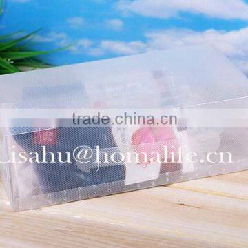 Color packing plastic gift box with clear top