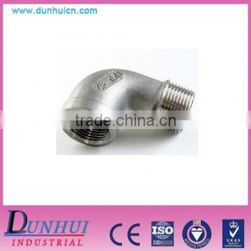 Investment Casting Stainless Steel Screwed 90 Degree Street Elbow