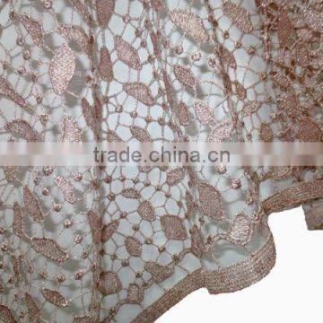 Organic Cotton Lace Fabric Austrian Lace Fabric Cotton Guipure Lace Fabric photo-3