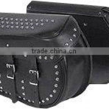 DL-1607 Leather Motorbike Saddle Bag