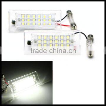 LED Number License Plate Lamps OBC Error Free 18 LED For BMW E53 X5 Before Facelift