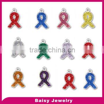 factory price Stainless Steel jewelry wholesale awareness ribbons