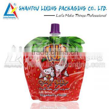 Fruit shape spout pouch