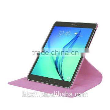 Hight quality 9.7 Inch tablet PU case with elastic for Samsung Tab S