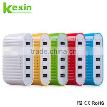 Whoelsale 30W 5 Port Wall USB Charger with EU/UK/AU Plug Home Charger, Protable Travel Adaptor for Samsung/Iphone/Ipad