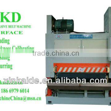 metal surface buffing wide abrasive belt polishing machine