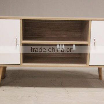 Cheap wood TV cabinet with European style for home use