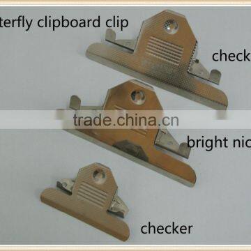 Metal Plain143mm Butterfly Clipboard Clip