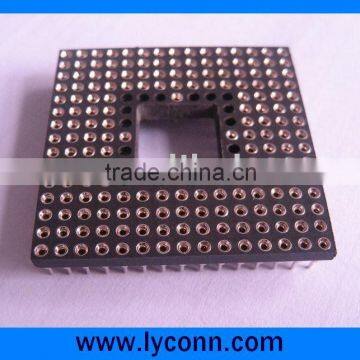 2.54mm PGA Socket 72Pin,84Pin,128Pin,181Pin or 224Pin Solder type