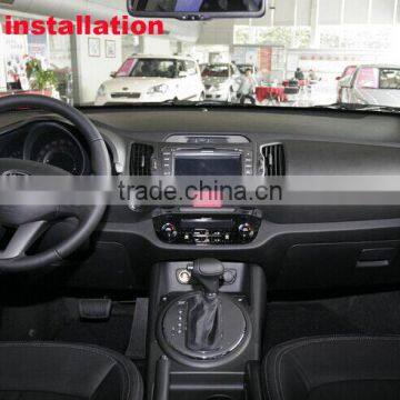Automotive Use Car Audio Gps Stereo Dvd System FOR KIA SPORTAGE R With Quad Core High Definition Multi-touch Screen,wifi, Bt,dvr photo-2