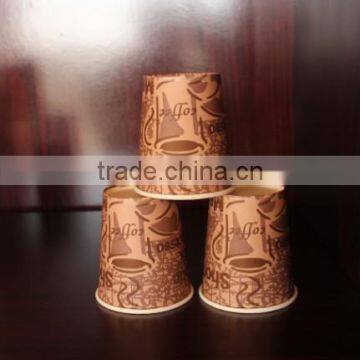 Paper cup base paper folding degree is high