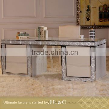 JT14-07 Crystal Desk from JL&C Luxury Home Furniture Latest Designs