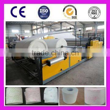 Toilet Paper Rewinding Machine/High Speed Toilet Paper Making Machine Price