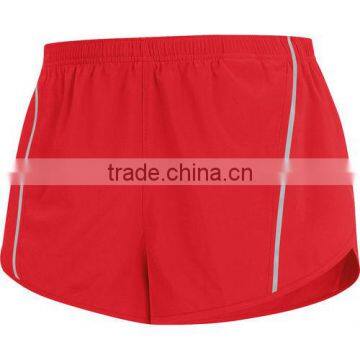 New athlete red running shorts wholesale with OEM service