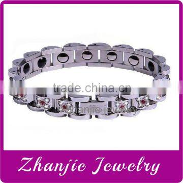 Wholesale High Quality Stainless Steel No Problem Health Energy Bio Magnetic Bracelet Made In China