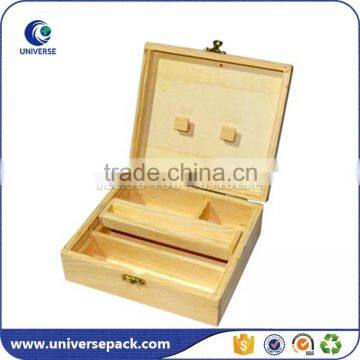 Unique good quality gift bamboo wood box with lock                        
                                                Quality Choice