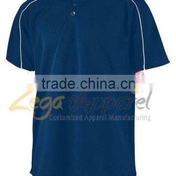 Zegaapparel Oem custom fashion baseball jersey printed and embroidered