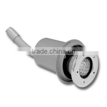 Machine polished stainless steel face rim spa light